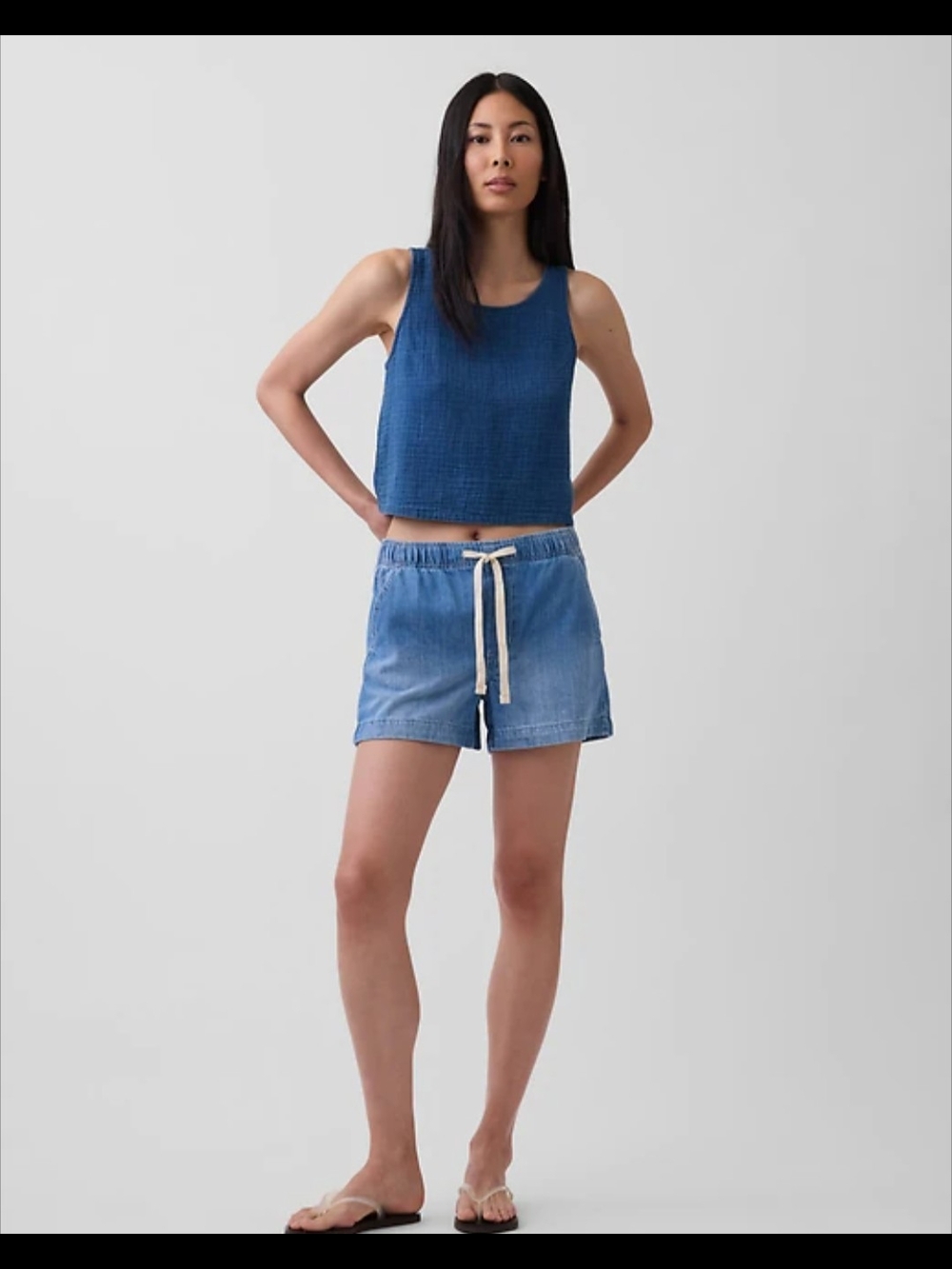 GAP 4" Denim Easy Shorts